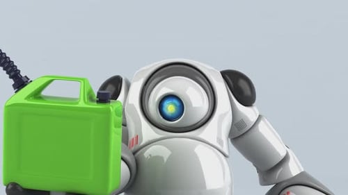 Großer Roboter - 3D-Animation