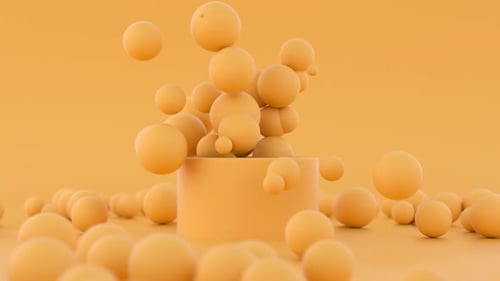 Loop de bolas amarelas