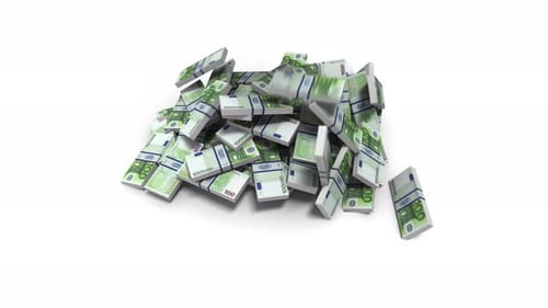 Euro Banknotes Money Bills