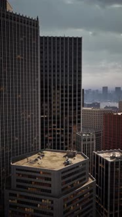 Tall Building With Numerous Windows