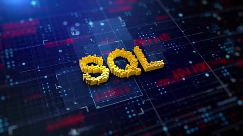 Pixeliertes Akronym SQL