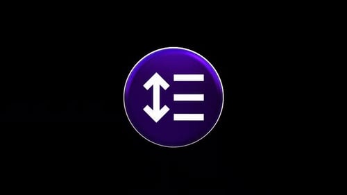 Format Line Spacing Icon