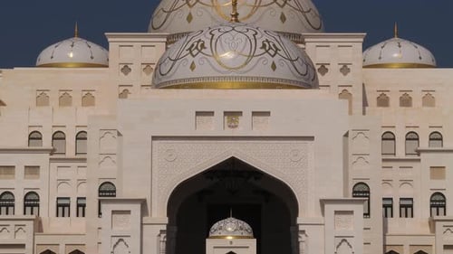 Qasr Al Watan palace complex in Abu Dhabi, United Arab Emirates