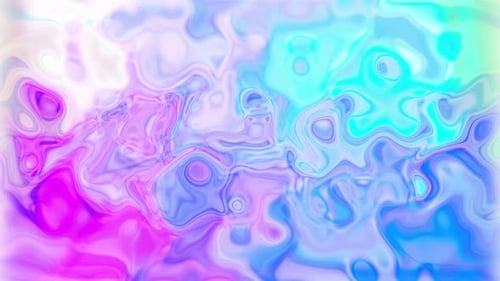 Abstract Fluid Vibrant Color Swirl Background Loop