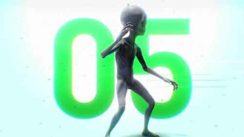 Alien White Infinity Countdown Nummer 05