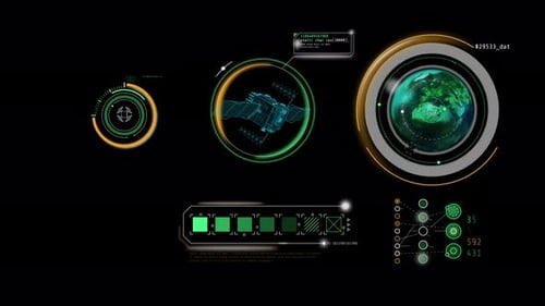 Augmented Reality Infographics with the Planet in the Center