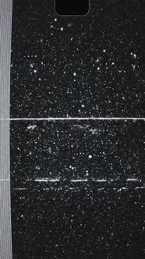 Vertical Cinematic Vintage Dust Texture Overlay with Grunge Aesthetic