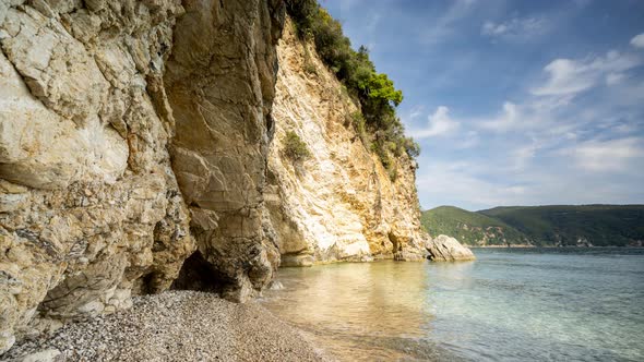 Beach Near to Igoumenitsa in Greece, Holidays Stock Footage ft ...