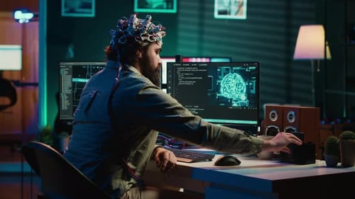 Informatiker entwickelt KI-Experiment und fügt seine Persona in den Cyberspace ein