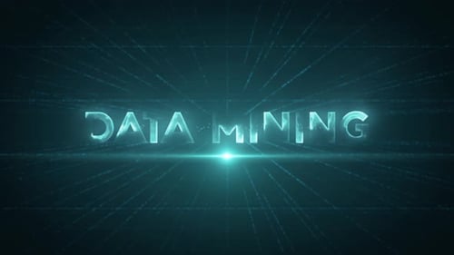 Minería de datos: texto de datos digitales 4K