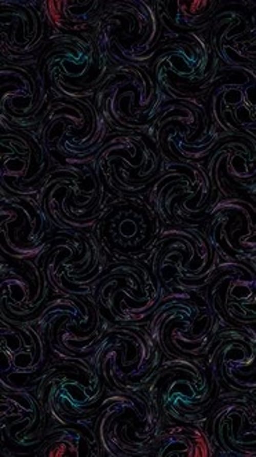 Abstract Fluid Swirl Lines Animated Background