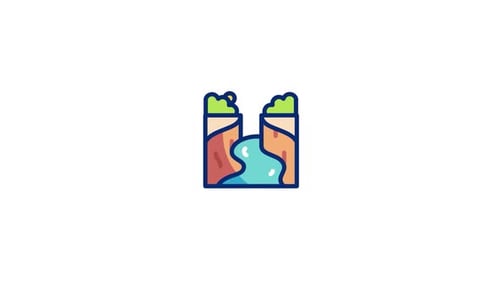 River Animated Icon