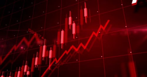 Stock exchange in the world charts and graphs diagram