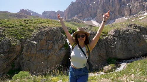 Looking at Camera in Nature, Freedom
