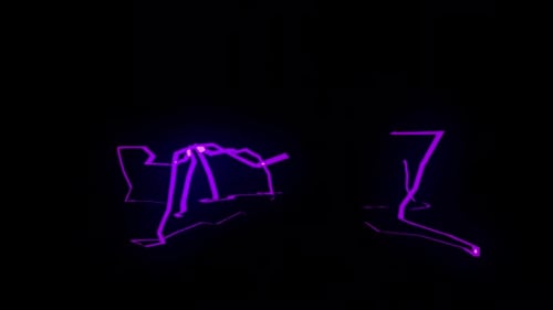 Abstract Geometric Lines Title Reveal