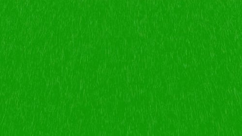 Loopable Rain Overlay on Green Screen for Weather or Mood Scenes