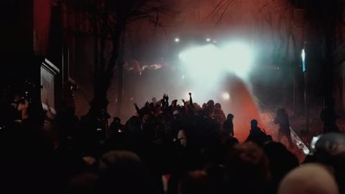 Civil Unrest and Confrontation with Police