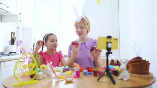 Easter Egg Decorating Family Fun