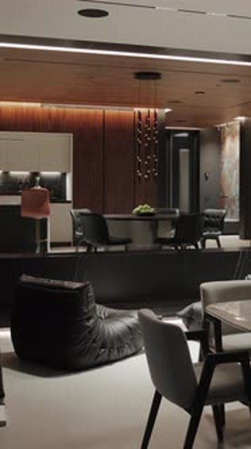 Exploring the Innovative and Modern Concepts of Interior Design in a Chic and Stylish Lounge Space