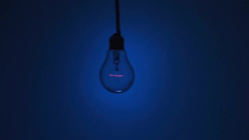 Lightbulb Flickering On and Off