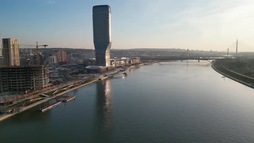 Hd Beautiful Belgrade City And River Landscape