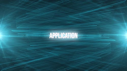 Application - Motion Lines Background