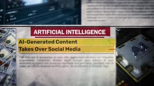 Ai Generated Content Takes Over Social Media Newspaper Headline Titles