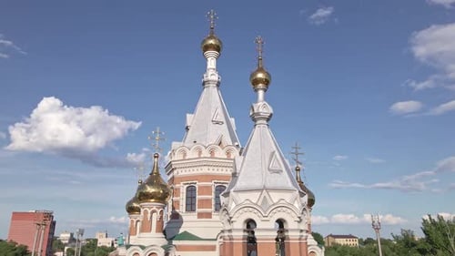 The Golden Dome of the Orthodox Christian Church