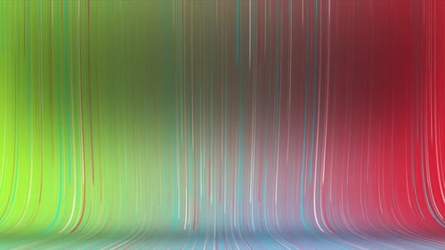 Abstract Flowing Lines Colorful Animated Background