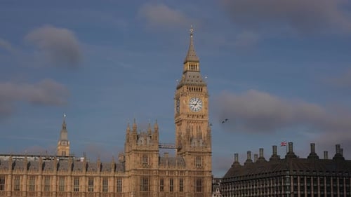 Houses of Parliament and Big Ben in London