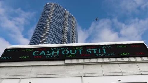 CASH OUT STH Stock Market Board