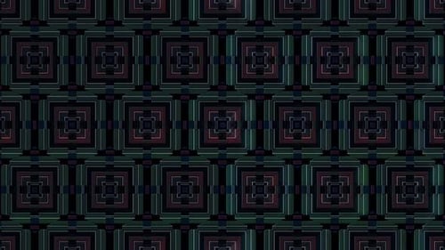 Abstract Geometric Pattern with Pulsing Neon Lines