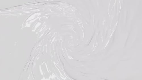 Glatte weiße cremige Textur mit Wirbelmuster