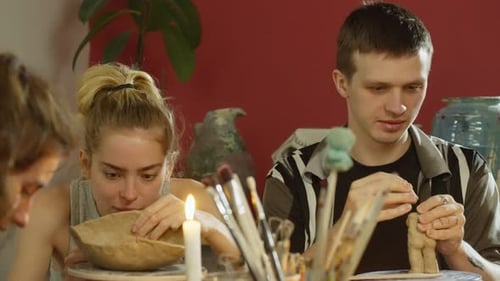 An Original Date at a Clay Modeling Master Class