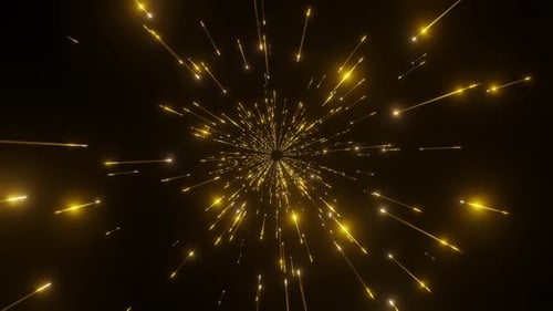 Gold Moving Glitter Background Vj Loop In HD