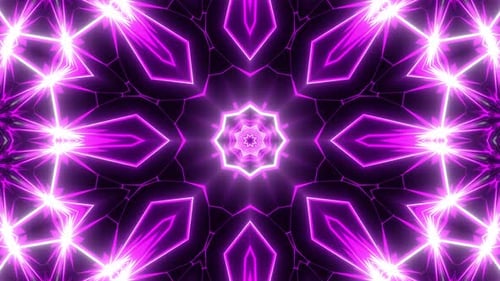 Radiant Kaleidoscope Energy Background