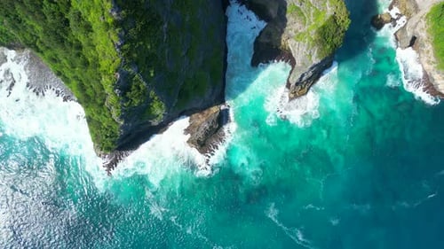 Cliff in Uluwatu - Bali.