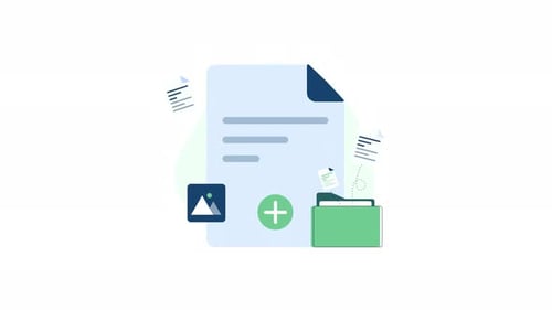 Fügen Sie den Dokumentordner mit dem Pluszeichen hinzu. Geeignet zum Hinzufügen von Icons zu Dokumenten, Präsentationen oder Websites.