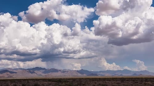 Time Lapse Desert Clouds