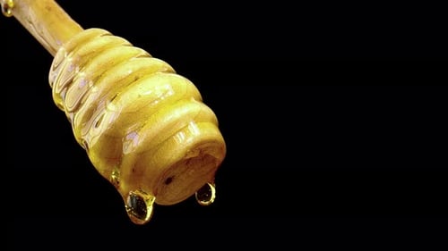 Honiggießen aus Honey Dipper