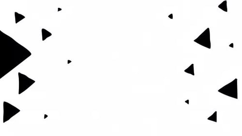 Dynamic Geometric Triangle Reveal Animation