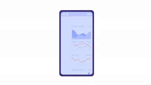 Gráficos animados de Choose Stock en la Aplicación