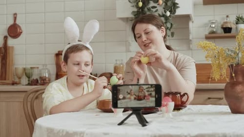 Happy Family Films Guide to Coloring Eggs for Easter
