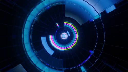 Video of abstract vj noun background