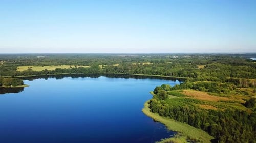 Beautiful Landscape Of Lakes In The Shumilinsky District 08