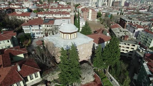 Turkey Bursa Mosque Full HD Drone
