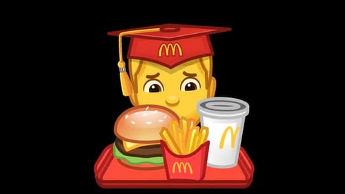 Mcdonalds animated emoji