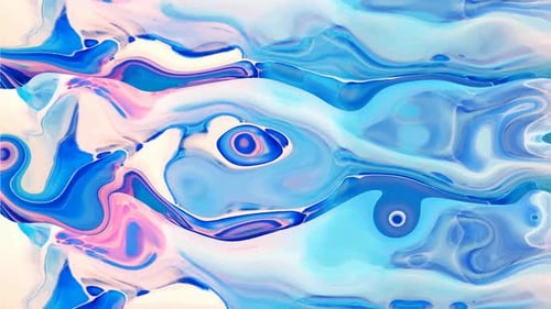 Abstract Fluid Art Background Animation
