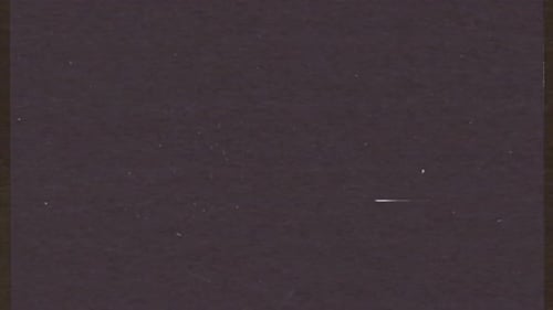 Grainy VHS Aesthetic with Dust and Scratches