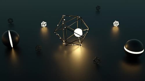 Abstract Background Looped Animation 4K